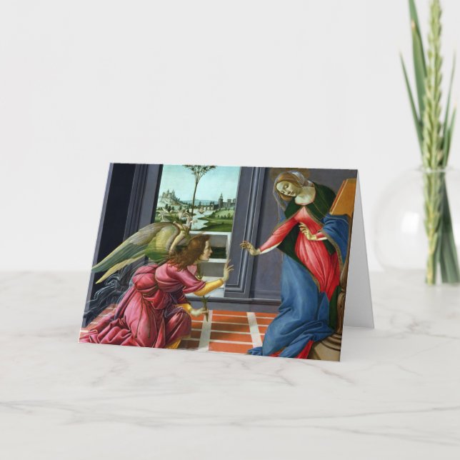 Carte Annonce par Sandro Botticelli (Devant)