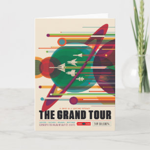 Carte Annonce Voyage Sci-Fi, Le Grand Tour