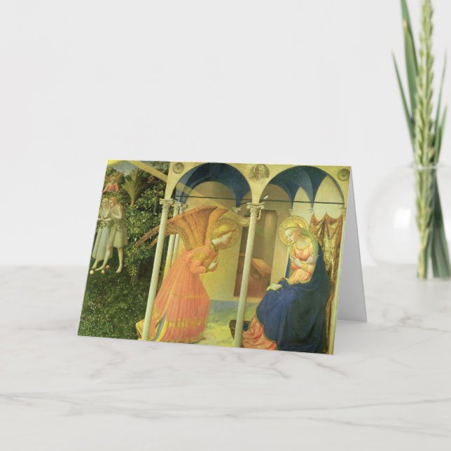 Carte Annonciation du Prado par Fra Angelico (Devant)