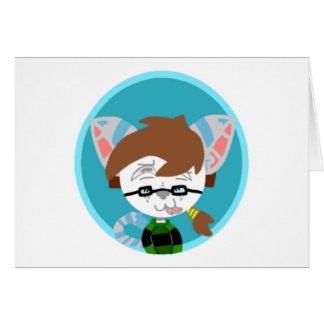 Carte AnonoCat Blank Note