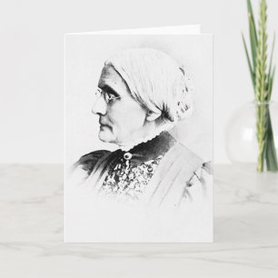 Carte Anthony ~ Susan B. Woman Suffrage Leader