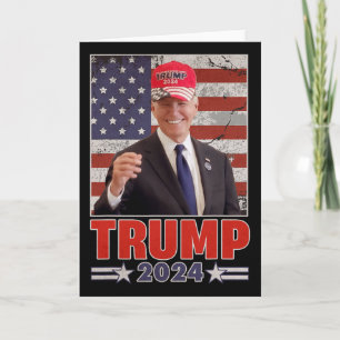 Carte Anti Joe Biden Drôle Conservateur Donald Trump 202