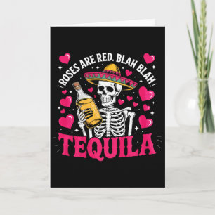 Carte Anti Saint-Valentin Roses Sont Rouges Blah Crypto