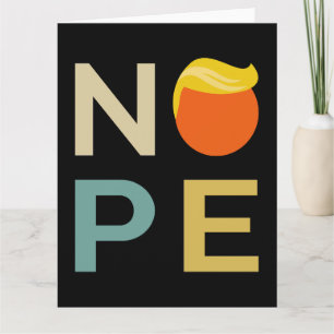 Carte Anti-Trump - Nope Edition III