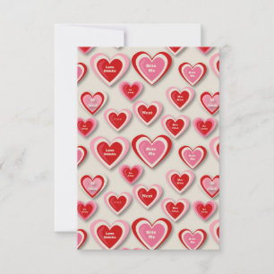 Carte Anti-Valentines 2021 Bite Me - Blanc
