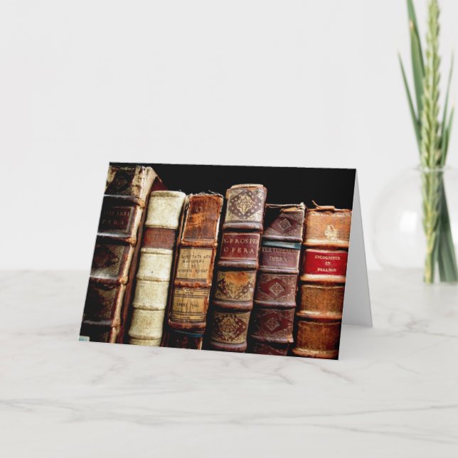 Carte Antique 18ème siècle Design Livres liants en cuir (Devant)