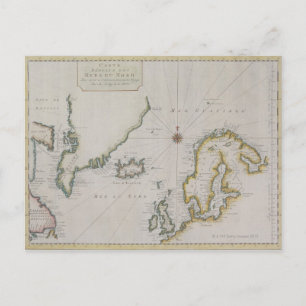 Carte antique de Scandinavie 2