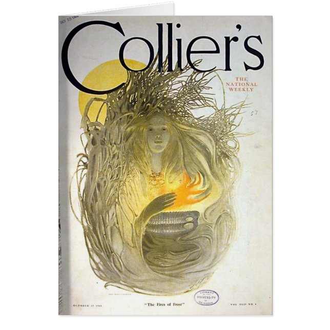 Carte antique d'illustration (Devant)