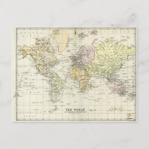 Carte antique du monde