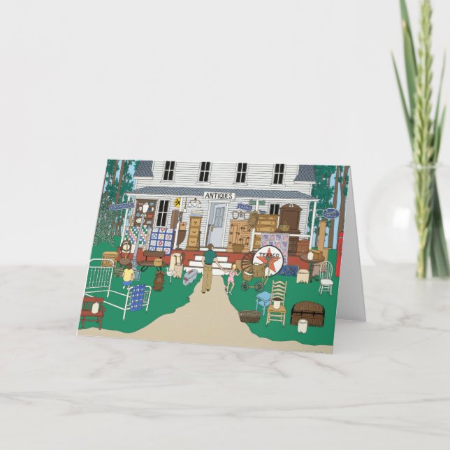 Carte Antiquités (Devant)