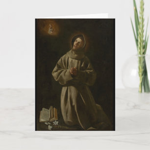 Carte Antoine de Padoue (Francisco de Zurbarán, 1627-30)