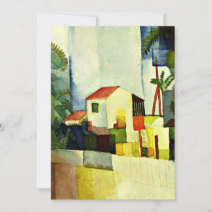 Carte Août Macke art : Bright House