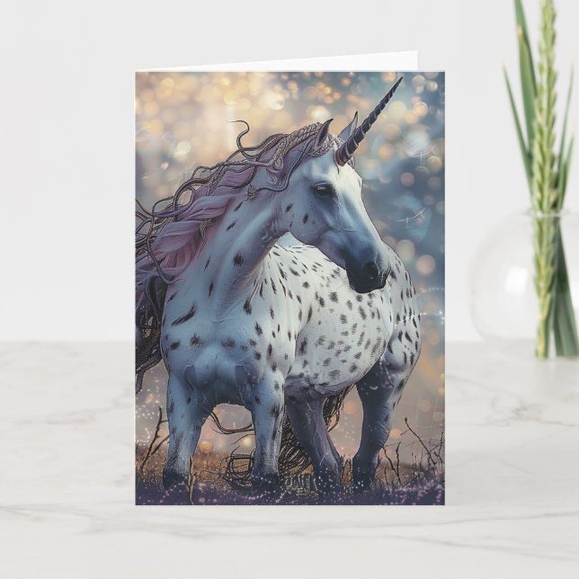 Carte Appaloosa Unicorn (Devant)