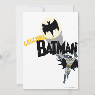 Carte Appel de Batman Graphic