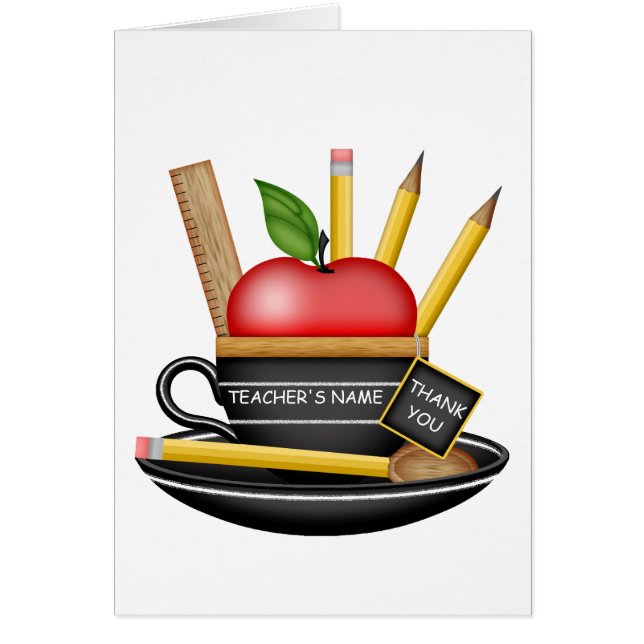 Carte Apple Cup de l'enseignant (Devant)