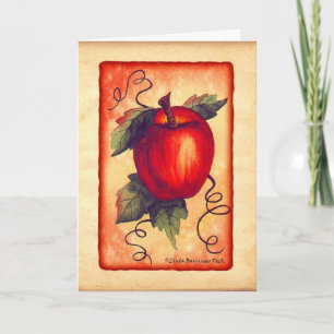 Carte Apple rouge