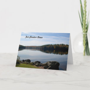 Carte Appréciation du pasteur photographique du lac de C