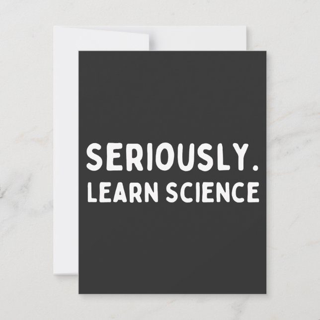 Carte Apprendre la science (Devant)