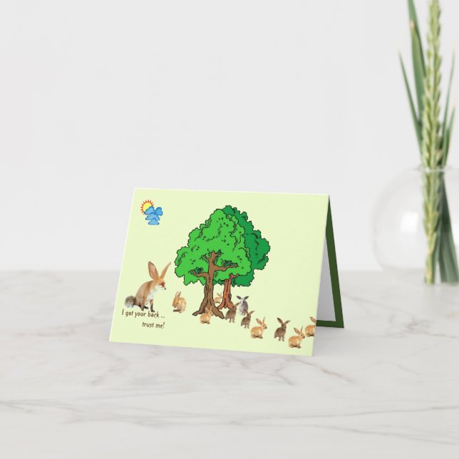 Carte Appui et encouragement (Devant)