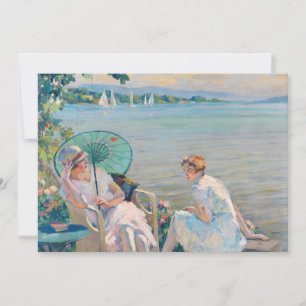 Carte Après-midi d'été au lac   Edward Cucuel