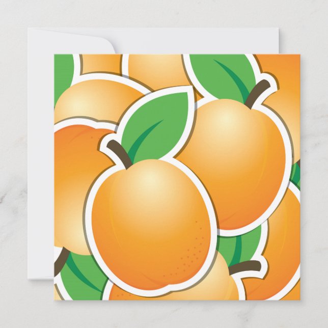Carte Apricot funky (Devant)