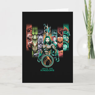 Carte Aquaman Graphique d'Atlanteans "Unite The Kingdo