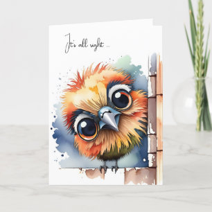 Carte Aquarelle Anniversaire Penser à vous