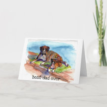 aquarelle peinture 2 Boxes, Beezer & pup, Sputz