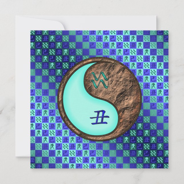 Carte Aquarius & Earth Ox (Devant)