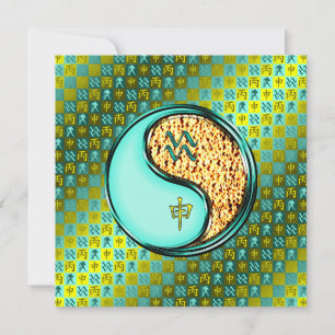 Carte Aquarius et singe du feu