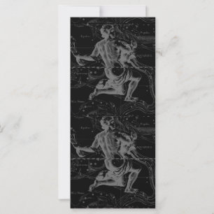 Carte Aquarius Zodiac Constellation Hevelius 1690