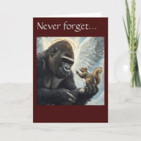Arachide l'écureuil et Harambe N'oubliez jamais