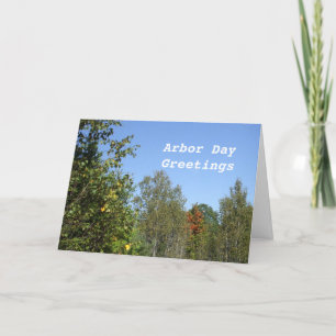 Carte Arbor Day-Autumn