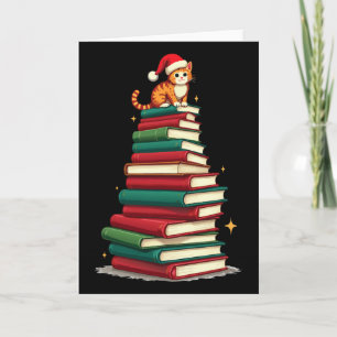 Carte Arbre Amour Lecture Livres Chat Bibliothécaire Drô