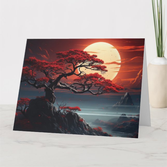 Carte Arbre bonsaï (Devant)