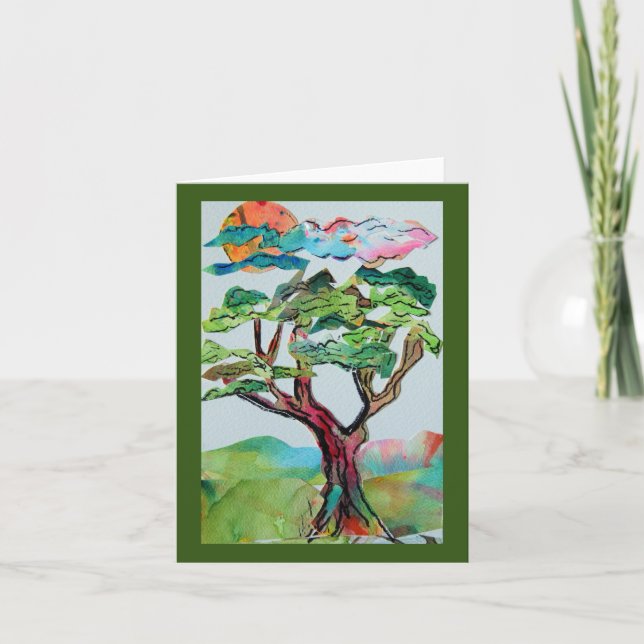Carte Arbre bonsaï (Devant)