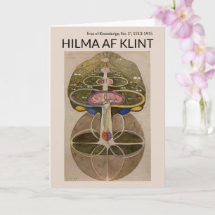 Carte Arbre de la connaissance n°1, Hilma af Klint