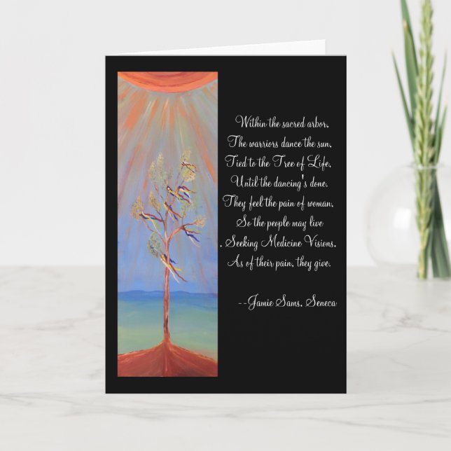 Carte Arbre de la vie (Devant)