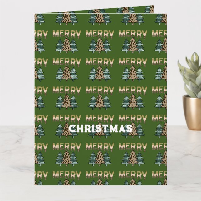 Carte Arbre de Noël (Petite plante)