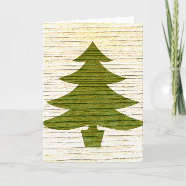 Carte Arbre de Noël (Devant)