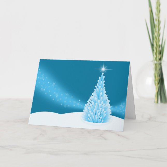 Carte Arbre de Noël (Devant)