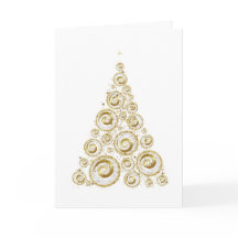 Arbre de Noël d'or, glamour