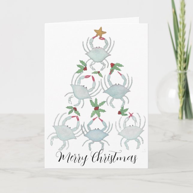 Carte Arbre de Noël du cratère (Devant)