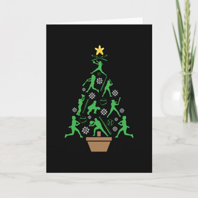 Carte Arbre de Noël pour filles de filles (Devant)
