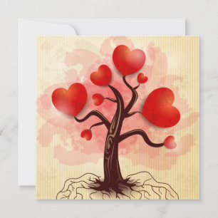 Carte Arbre des coeurs