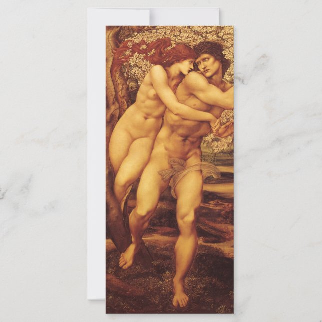 Carte Arbre du pardon, Sir Edward Coley Burne-Jones (Devant)