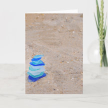 Arbre en verre marin marine