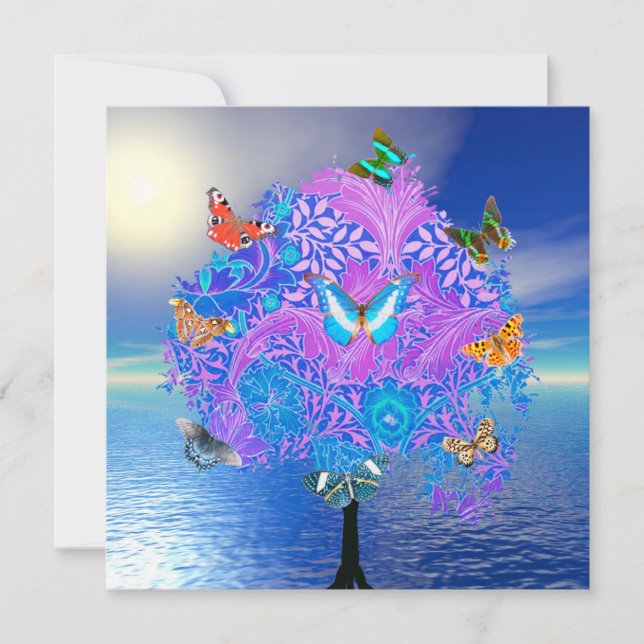 Carte Arbre papillon (Devant)