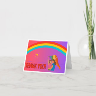 carte arc-en-ciel merci lgbt