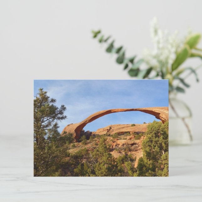 Carte Arc paysager au Parc national des Arches (Debout devant)